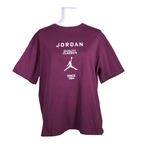 Unisex Jordan (Nike) - T-särk, suurus 40 - Veinipunane ()