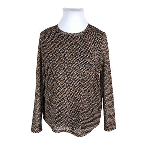 Unisex Gerry Weber - Trikotaažist pluus, suurus 44 - Pruun (1)