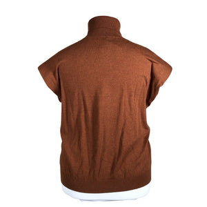 Unisex Rodier - Kootud vest, suurus 42 - Pruun (2)