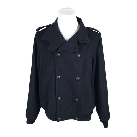 Unisex Topman - Villane mantel, suurus L - Sinine ()