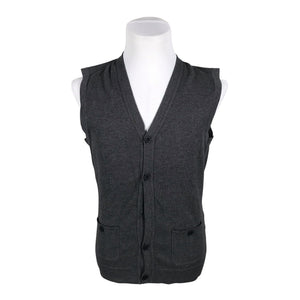 Unisex Bläck - Kootud vest, suurus L - Hall (1)