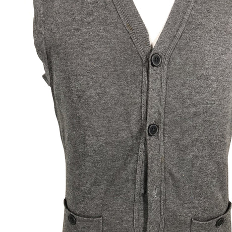 Unisex Bläck - Kootud vest, suurus L - Hall (2)