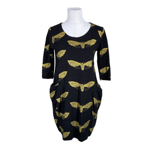 Unisex Ehta - Trikotaažist kleit, suurus 36 - Must (1)