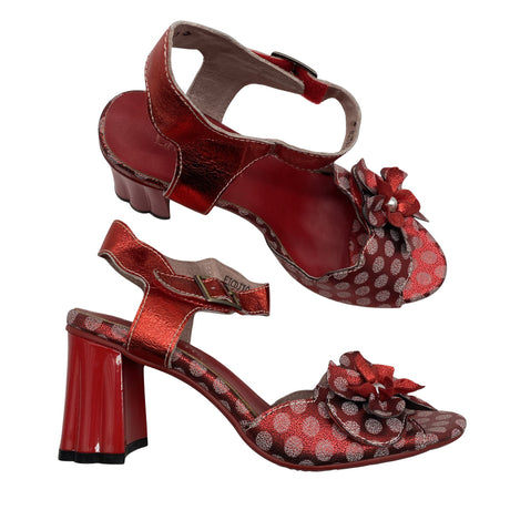 Unisex Laura Vita - Pidulikud kontsakingad, suurus 38 - Punane ()