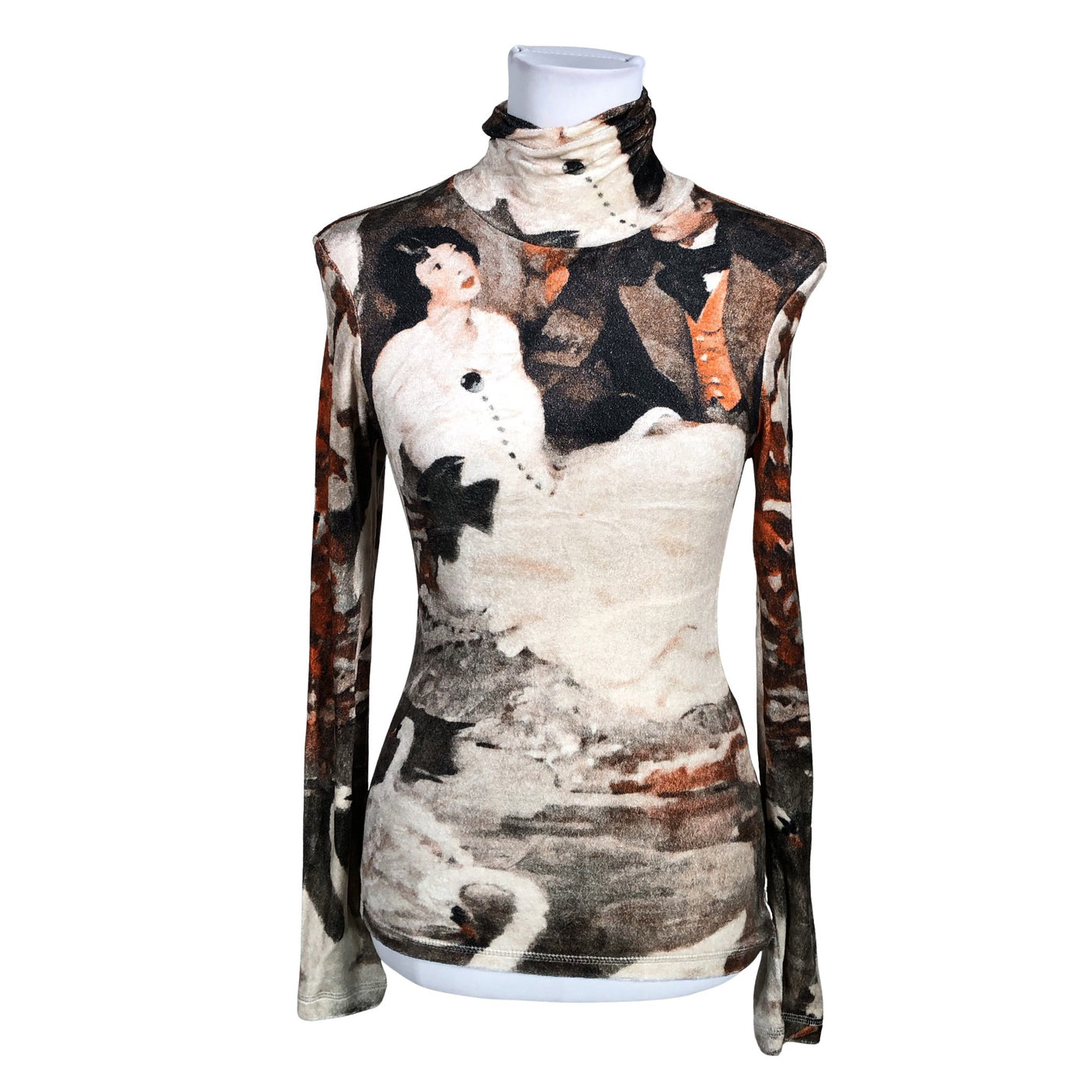 Unisex Holzweiler - Trikotaažist pluus, suurus 36 - Beige (1)