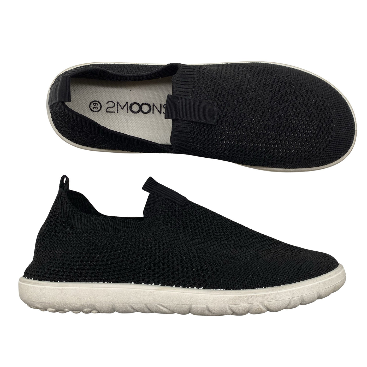 Unisex 2Moons - Tennised, suurus 39 - Must (1)