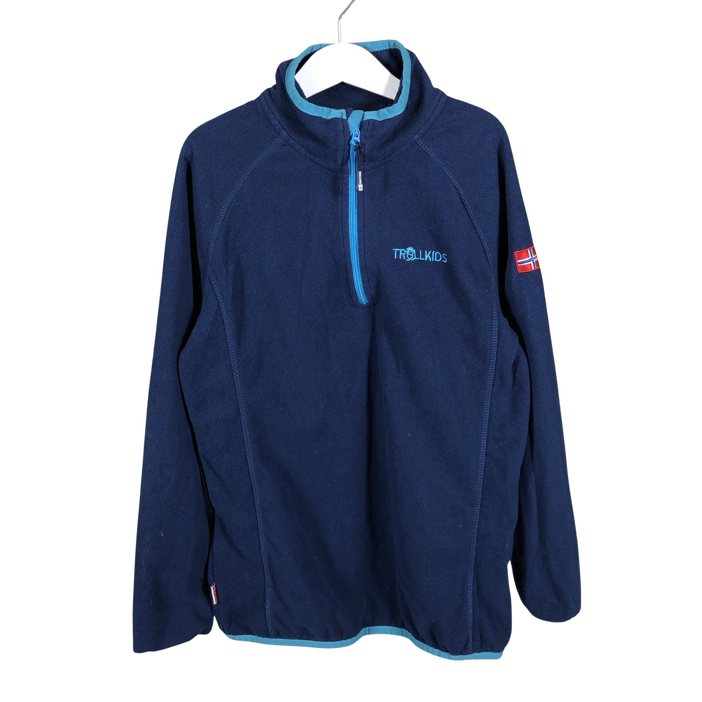 Unisex Trollkids - Fliispluus, suurus 146 - 152 - Sinine (1)