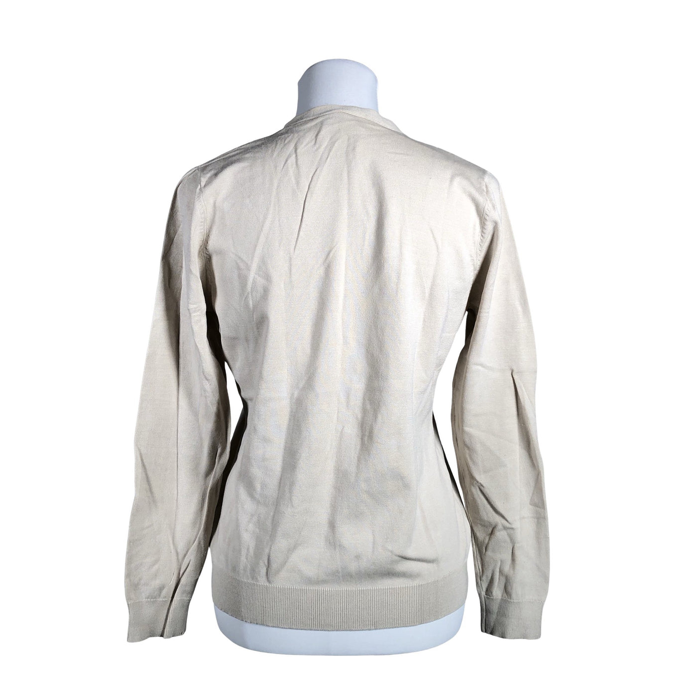 Unisex August Silk - Kardigan, suurus 40 - Beige (2)