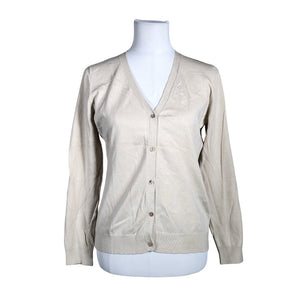 Unisex August Silk - Kardigan, suurus 40 - Beige (1)