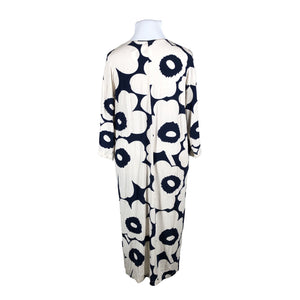 Unisex Marimekko - Trikotaažist kleit, suurus 42 - Sinine (3)
