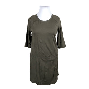 Unisex Margittes - Trikotaažist kleit, suurus 42 - Roheline (1)