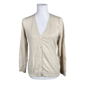 Unisex August Silk - Kardigan, suurus 40 - Beige (1)