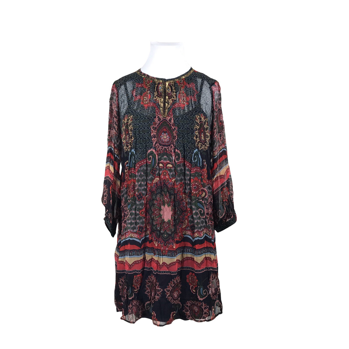 Unisex Derhy - Õhuke kleit, suurus 42 - Sinine (1)