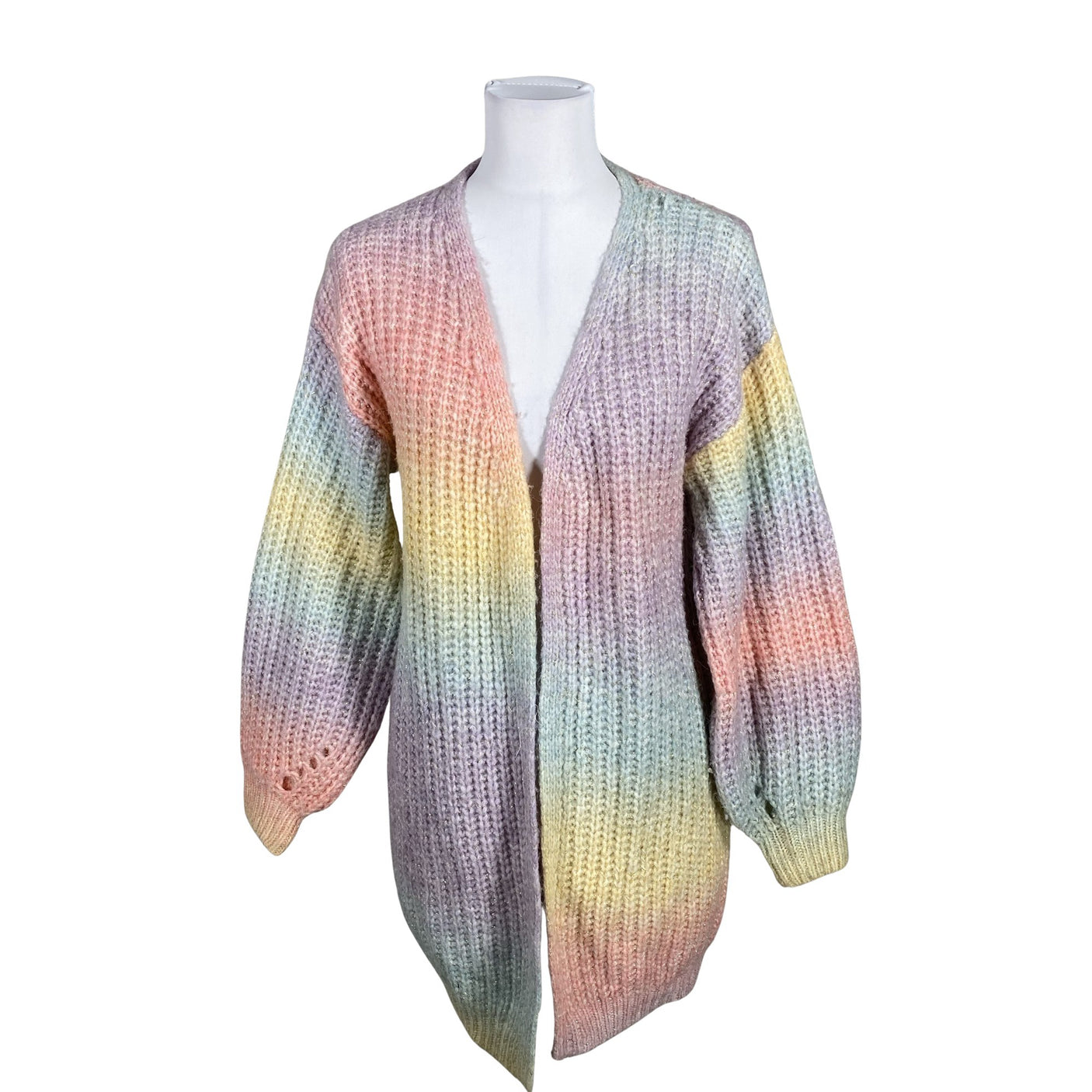 Unisex Qed London - Kardigan, suurus 38 - Heleroosa (1)