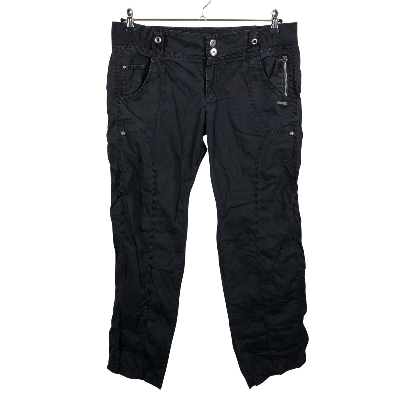 Unisex Signal - Mittevenivad püksid, suurus 42 - Must (1)