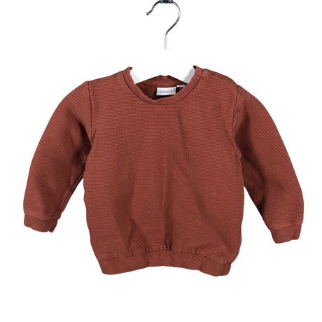 Unisex Name It - Trikotaažist pluus, suurus 74 - 80 - Punane (2)