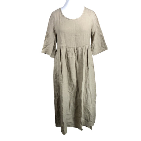 Unisex Puro Lino - Mitteveniv kleit, suurus 42 - Beige ()