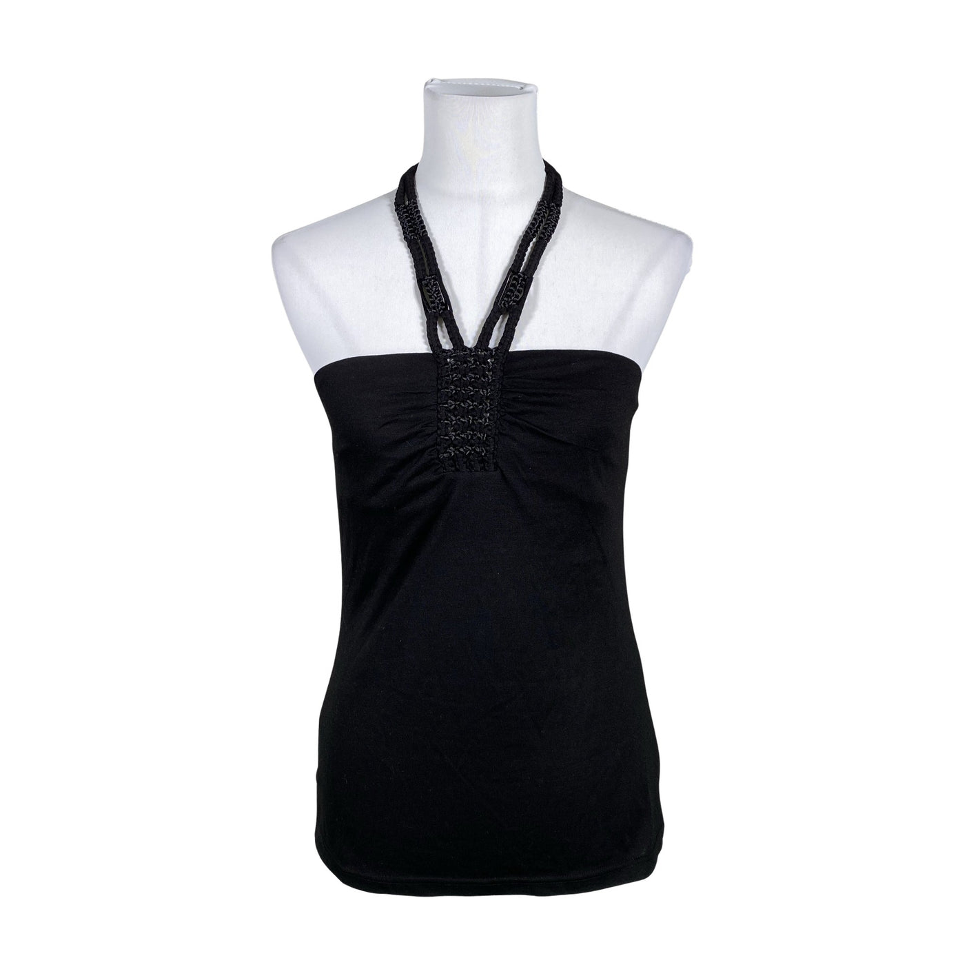 Unisex Esprit - Trikotaažist topp, suurus 38 - Must (1)
