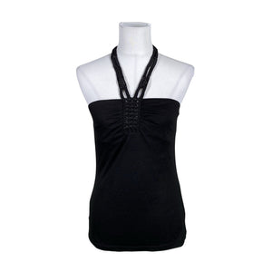 Unisex Esprit - Trikotaažist topp, suurus 38 - Must (1)