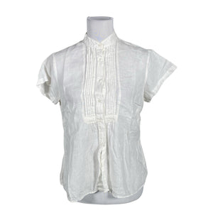 Unisex Gant - Lühikeste käistega pluus, suurus 40 - Valge (1)