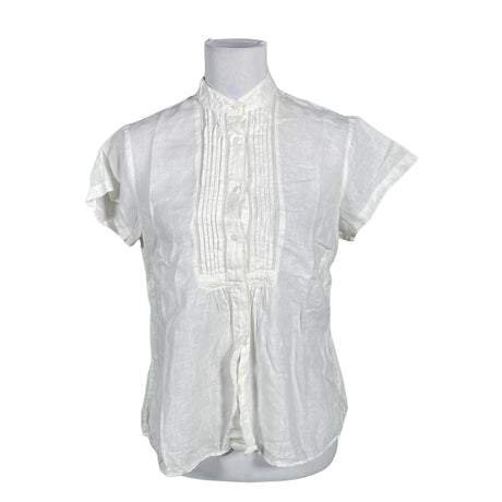 Unisex Gant - Lühikeste käistega pluus, suurus 40 - Valge ()