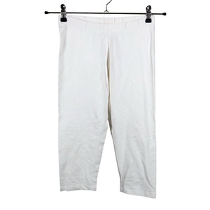 Unisex Esprit - Trikotaažist poolpikad püksid, suurus 36 - Valge (1)