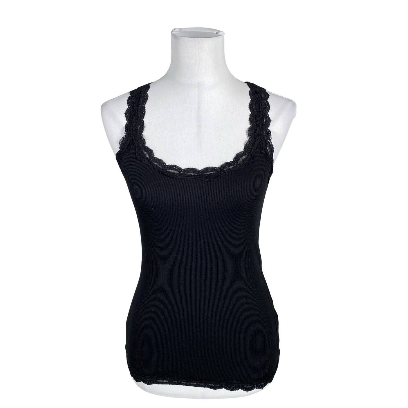 Unisex Esprit - Trikotaažist topp, suurus 36 - Must (1)