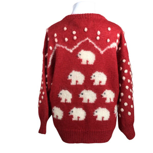 Unisex Handmade - Kampsun, suurus 44 - Punane (2)