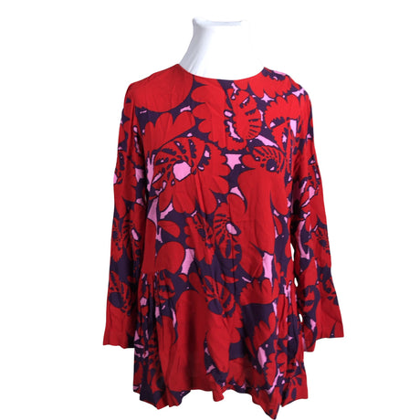 Unisex Marimekko - Õhuke tuunika, suurus 44 - Punane ()
