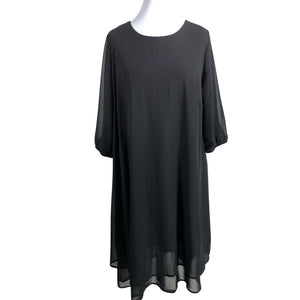 Unisex Sheego - Õhuke kleit, suurus 48 - Must (1)