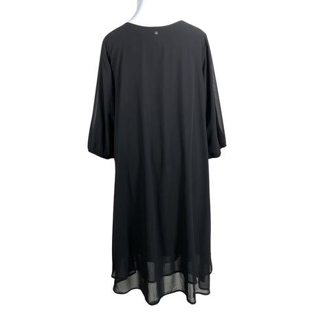 Unisex Sheego - Õhuke kleit, suurus 48 - Must (2)