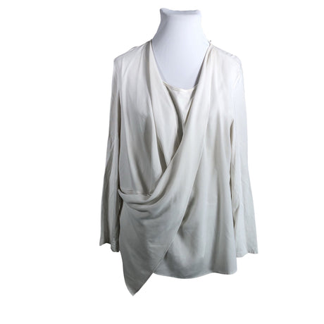 Unisex Samoon - Trikotaažist pluus, suurus 50 - Valge ()