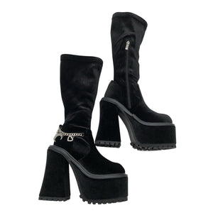 Unisex Sugar Thrillz - Saapad, suurus 36 - Must (1)