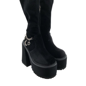 Unisex Sugar Thrillz - Saapad, suurus 36 - Must (2)