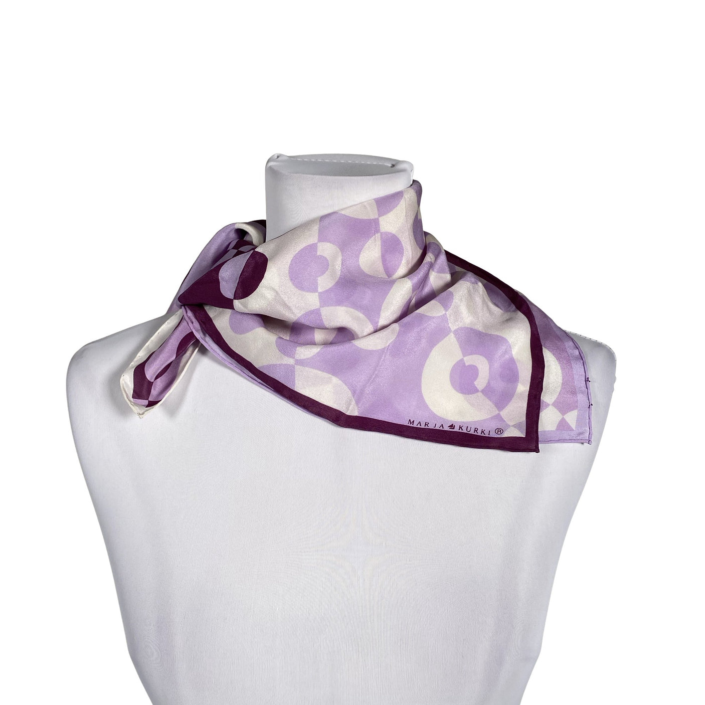 Unisex Marja Kurki - Õhuke sall, suurus Midi - Lilla (1)