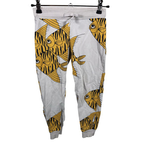 Unisex Mini Rodini - Dressikangast püksid, suurus 104 - 110 - Beige (1)