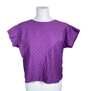 Unisex Aarrelabel - T-särk, suurus 38 - Lilla (1)