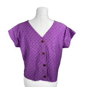 Unisex Aarrelabel - T-särk, suurus 38 - Lilla (2)