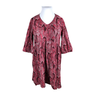 Unisex Ulla Popken - Trikotaažist kleit, suurus 42 - Lilla (1)