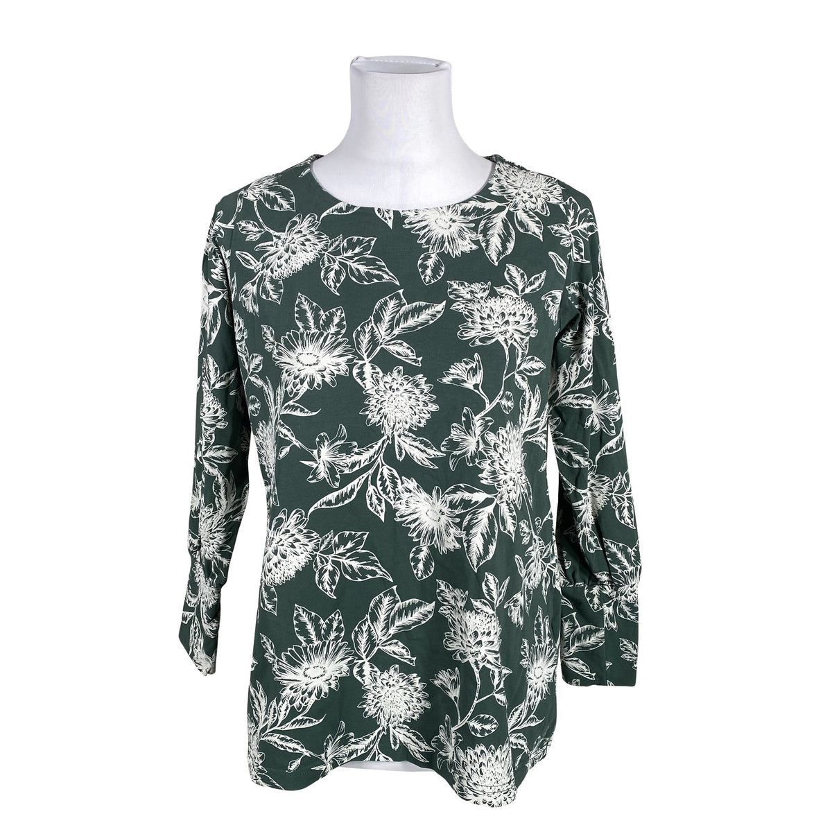 Unisex Puuvillatehdas - Trikotaažist pluus, suurus 38 - Roheline (1)