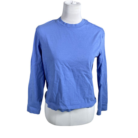 Unisex Selected - Trikotaažist pluus, suurus 34 - Sinine ()