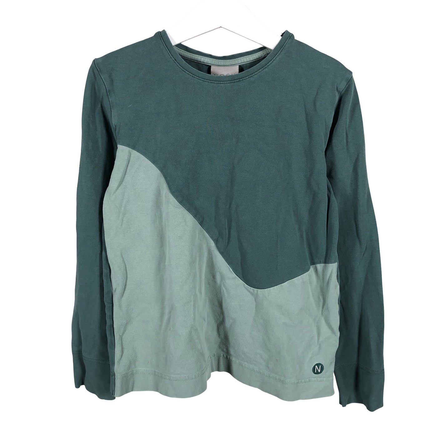 Unisex NOSH - Trikotaažist pluus, suurus 134 - 140 - Roheline (2)