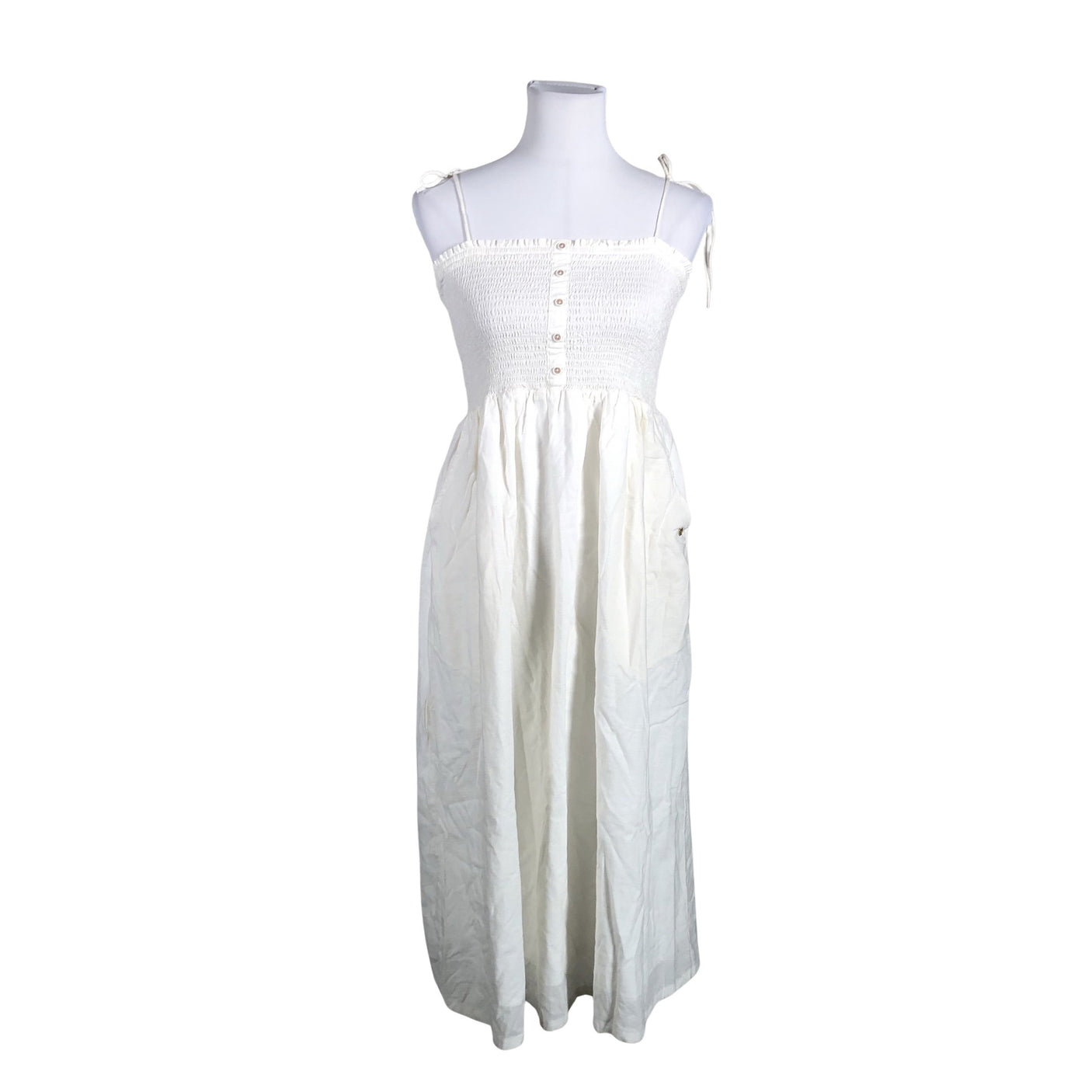 Unisex Tom Tailor - Mitteveniv kleit, suurus 36 - Looduslik valge (1)