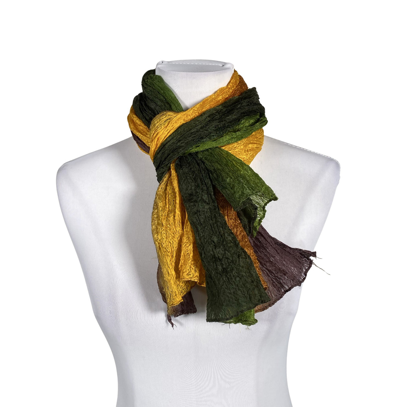 Unisex Handmade - Õhuke sall, suurus Maxi - Kollane (1)