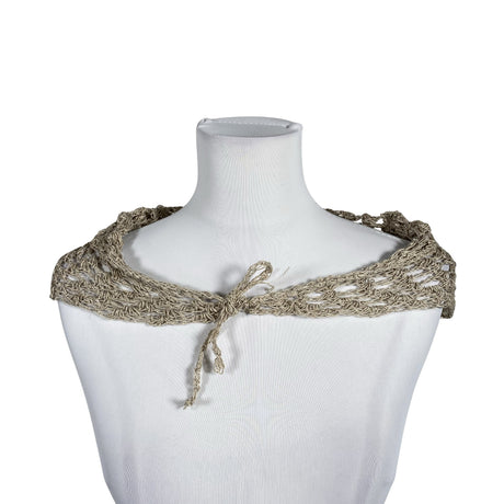 Unisex Handmade - Õhuke sall, suurus Mini - Beige ()