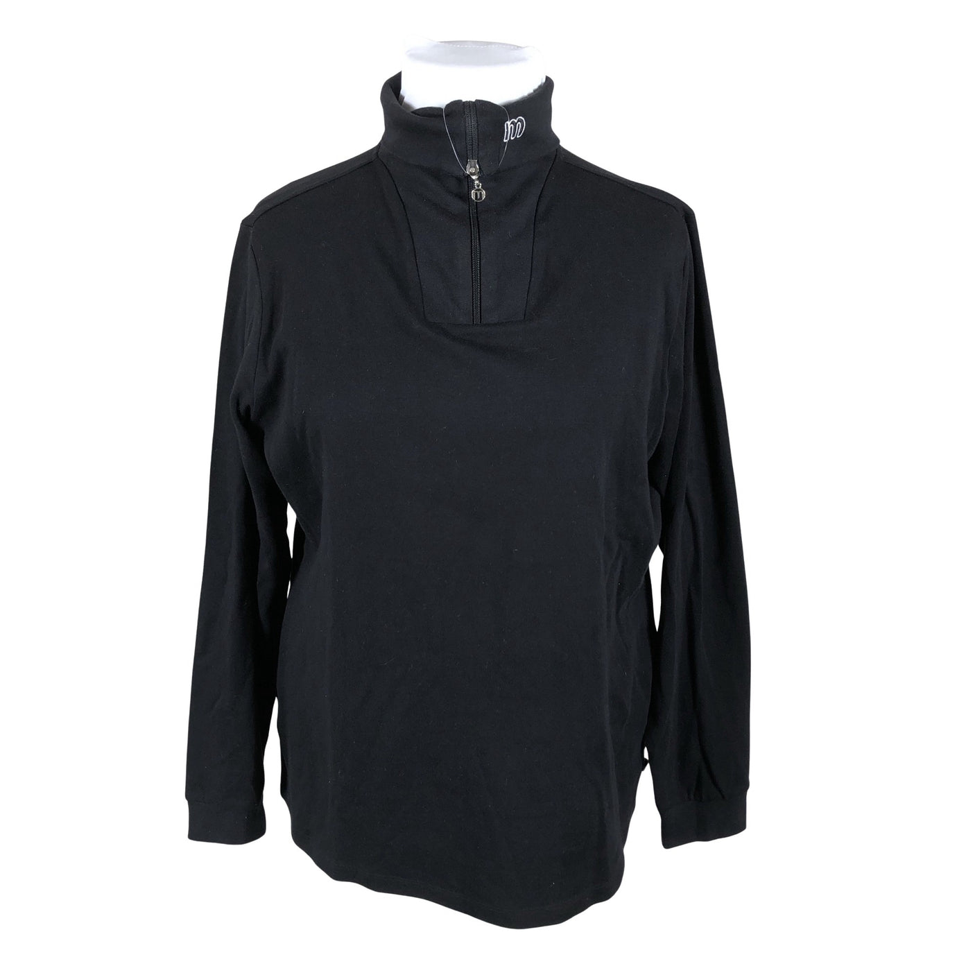 Unisex Mäser - Trikotaažist pluus, suurus 48 - Must (1)