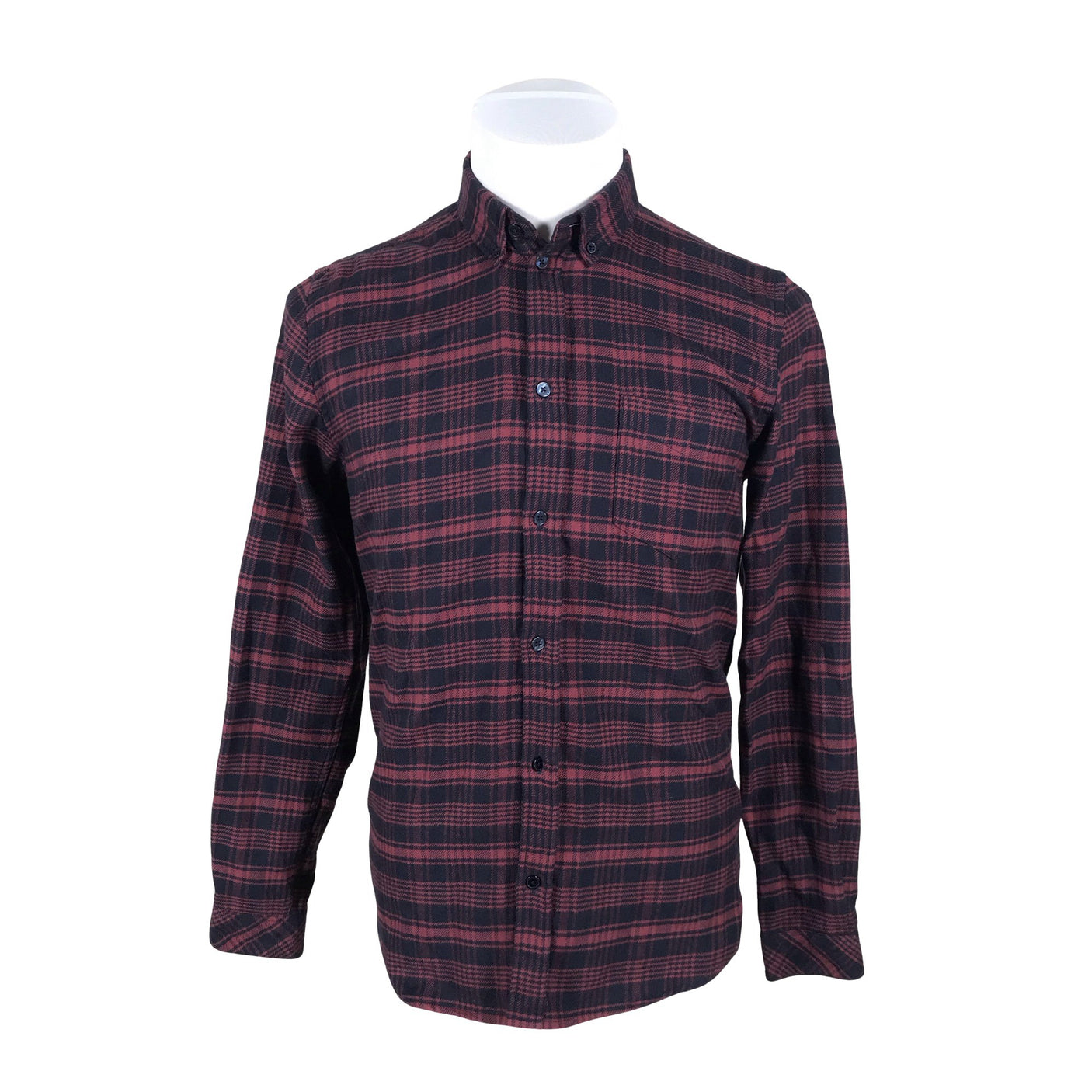 Unisex Samsoe&Samsoe - Flanellsärk, suurus M - Sinine (1)