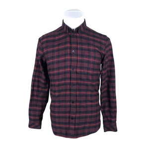 Unisex Samsoe&Samsoe - Flanellsärk, suurus M - Sinine (2)