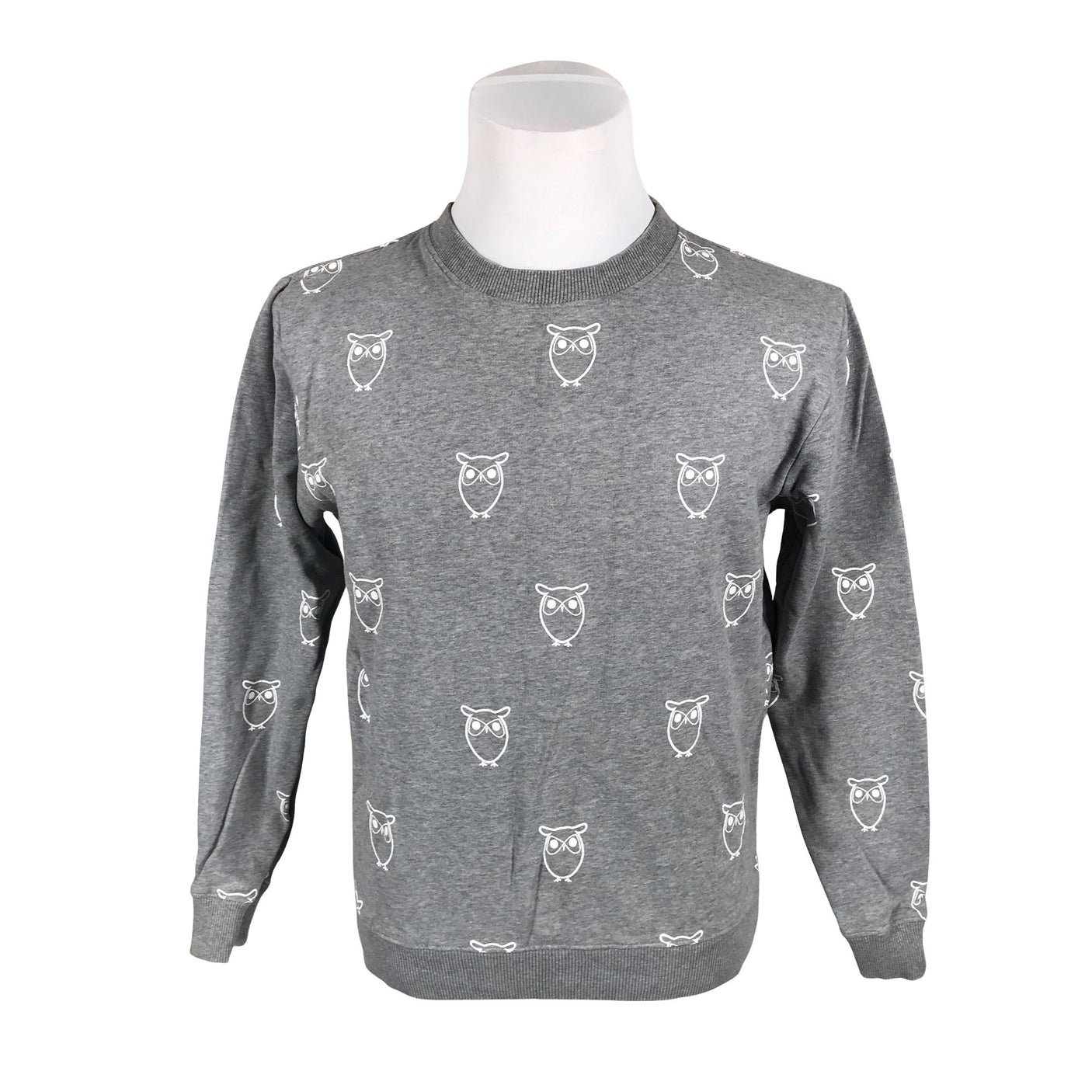 Unisex Knowledge Cotton Apparel - Dressikangast pluus, suurus S - Hall (1)