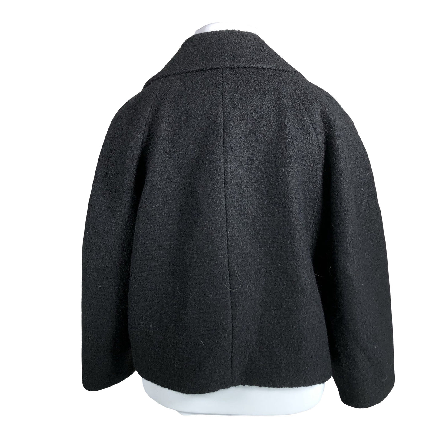 Unisex Rue de Femme - Villane mantel, suurus 42 - Must (2)